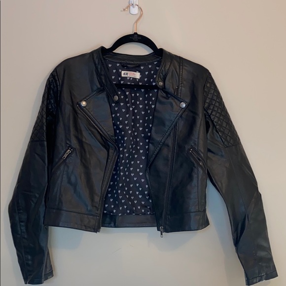 Kids H&M soft leather jacket - Picture 1 of 3